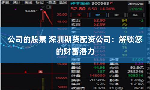 公司的股票 深圳期货配资公司：解锁您的财富潜力