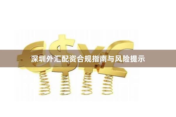 深圳外汇配资合规指南与风险提示